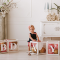 Transparent Balloon Boxes With 27 Letters